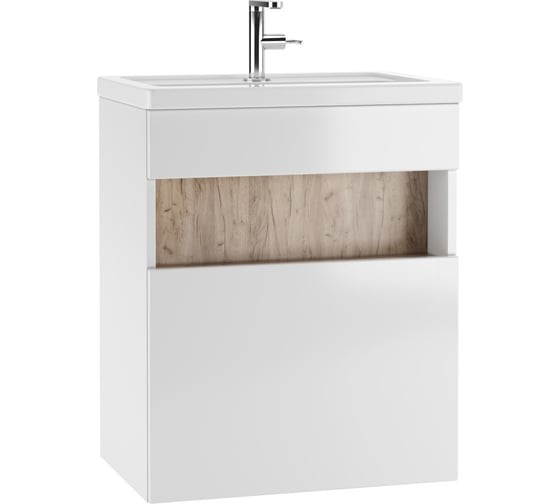 Тумба под умывальник Домино Maria 60 Fortuna В1 подвесная Тумба под умывальник Домино Maria 60 Fortuna В1 подвесная