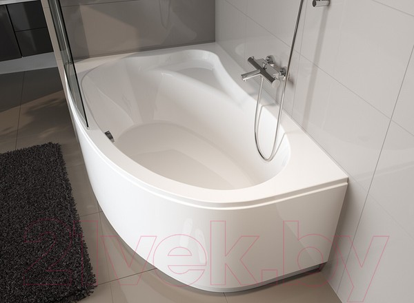 Ванна акриловая Riho Lyra 153 R / BA67005 (с ножками) Ванна акриловая Riho Lyra 153 R / BA67005 (с ножками)