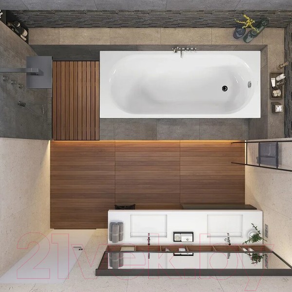 Ванна акриловая VagnerPlast Kasandra 180x70 / VPBA187KAS2X-04 (с каркасом) Ванна акриловая VagnerPlast Kasandra 180x70 / VPBA187KAS2X-04 (с каркасом)