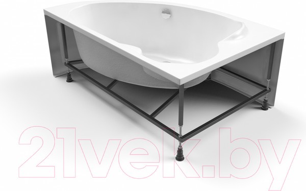 Ванна акриловая Cersanit Kaliope 153x100 L (с каркасом) Ванна акриловая Cersanit Kaliope 153x100 L (с каркасом)