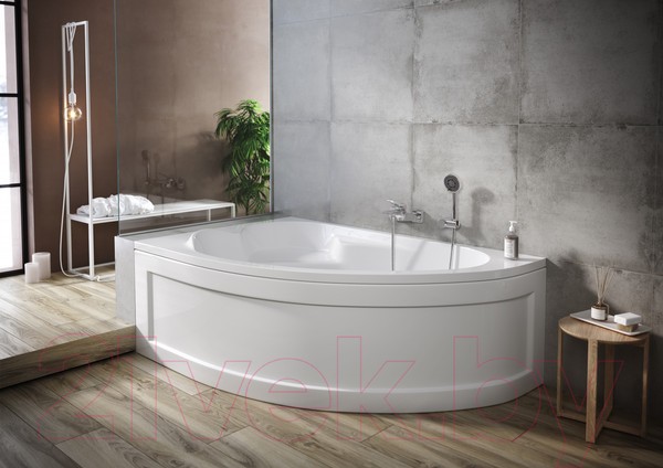 Ванна акриловая Cersanit Kaliope 153x100 L (с каркасом) Ванна акриловая Cersanit Kaliope 153x100 L (с каркасом)