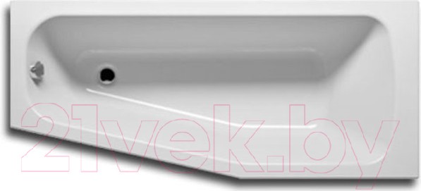 Ванна акриловая Riho Dola 160 L / BB34005 (с ножками) Ванна акриловая Riho Dola 160 L / BB34005 (с ножками)