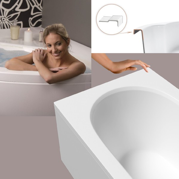 Ванна акриловая Lauter Ava 170x75 / 21208070 (с ножками и лицевым экраном) Ванна акриловая Lauter Ava 170x75 / 21208070 (с ножками и лицевым экраном)