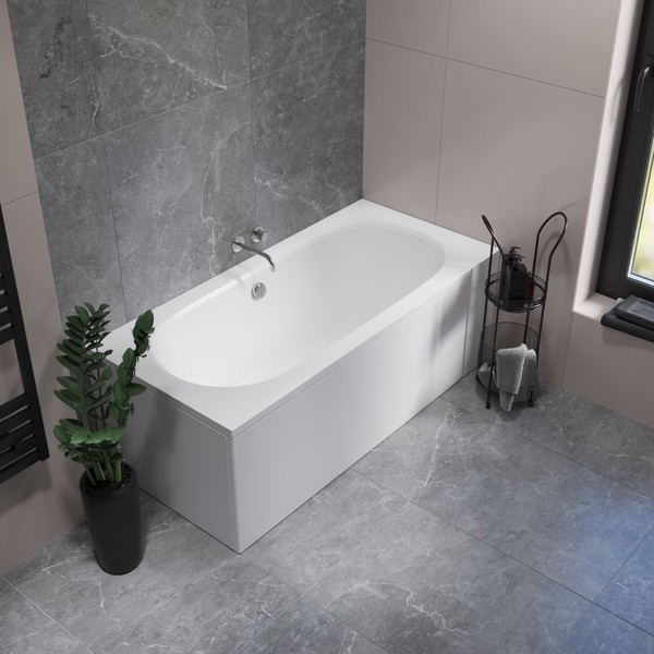 Ванна акриловая Lauter Ava 170x75 / 21208070 (с ножками и лицевым экраном) Ванна акриловая Lauter Ava 170x75 / 21208070 (с ножками и лицевым экраном)