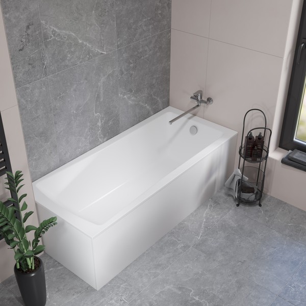 Ванна акриловая Lauter Aurora 170x70 / 21010070 (с каркасом и лицевым экраном) Ванна акриловая Lauter Aurora 170x70 / 21010070 (с каркасом и лицевым экраном)