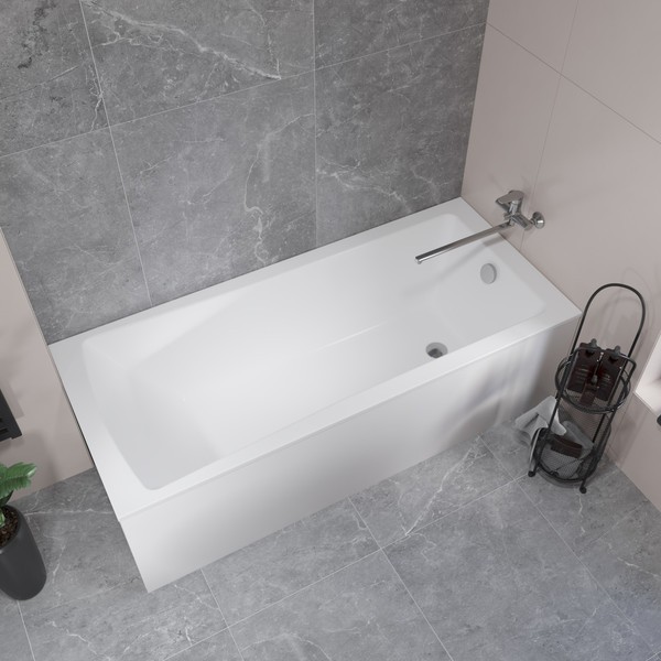 Ванна акриловая Lauter Aurora 170x70 / 21010070 (с каркасом и лицевым экраном) Ванна акриловая Lauter Aurora 170x70 / 21010070 (с каркасом и лицевым экраном)