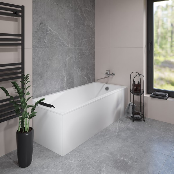 Ванна акриловая Lauter Aurora 170x70 / 21010070 (с каркасом и лицевым экраном) Ванна акриловая Lauter Aurora 170x70 / 21010070 (с каркасом и лицевым экраном)