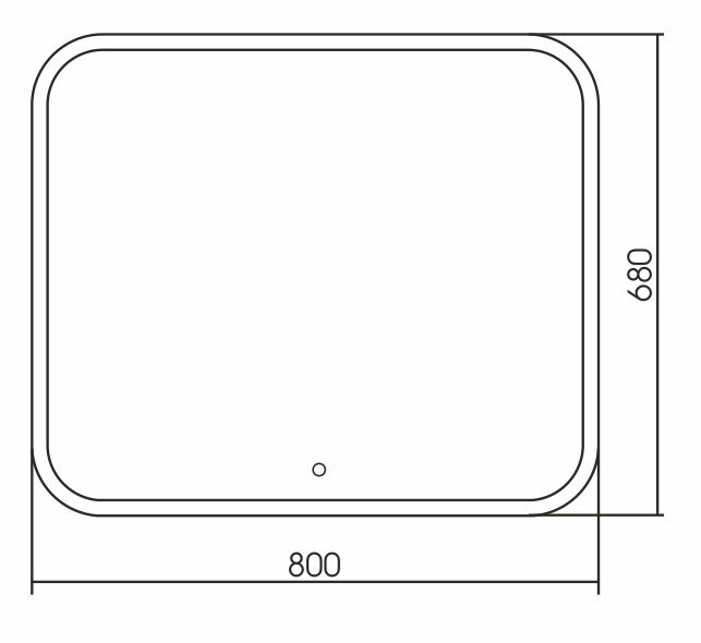 Зеркало Silver Mirrors Стив 80x68 / ФР-00001137 Зеркало Silver Mirrors Стив 80x68 / ФР-00001137