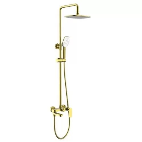 Душевая система Gappo G2448-3 золотой сатин Душевая система Gappo G2448-3 золотой сатин