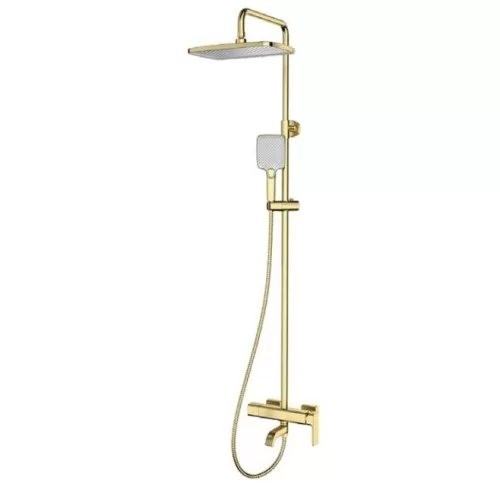 Душевая система Gappo G2418-23 золотой сатин Душевая система Gappo G2418-23 золотой сатин