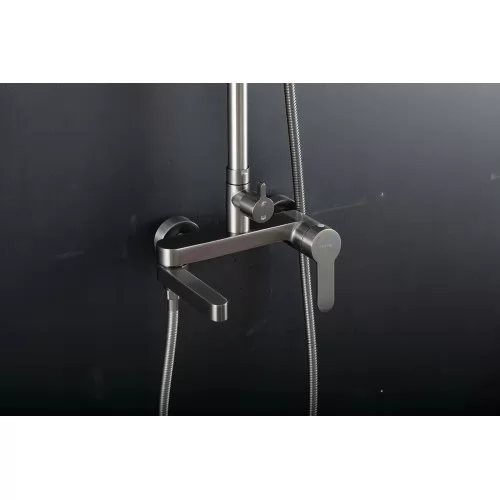 Душевая система Gappo G2499-39 оружейная сталь Душевая система Gappo G2499-39 оружейная сталь