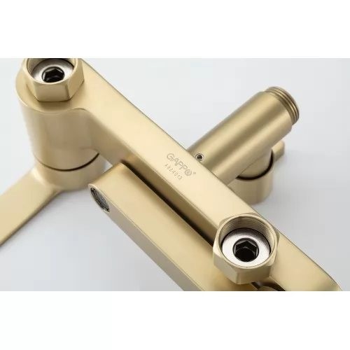 Душевая система Gappo G2499-33 золотой сатин Душевая система Gappo G2499-33 золотой сатин