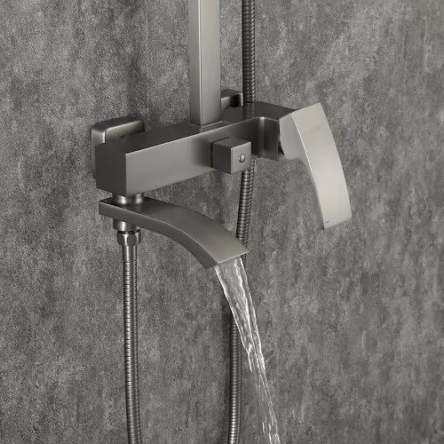 Душевая система Gappo G2407-9 оружейная сталь Душевая система Gappo G2407-9 оружейная сталь