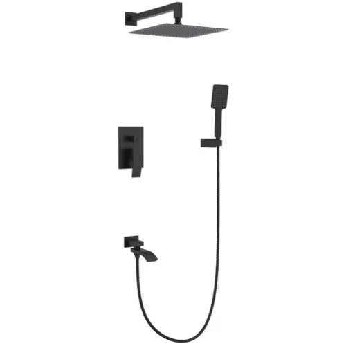 Душевая система Gappo G7107-6 черный Душевая система Gappo G7107-6 черный