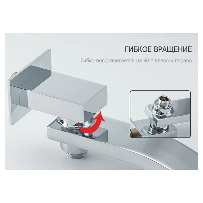 Душевая система Gappo G7107-40 хром Душевая система Gappo G7107-40 хром