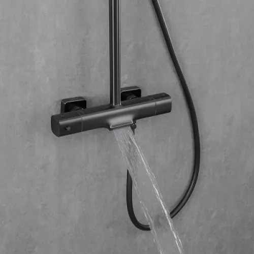 Душевая система Gappo G2495-79 Оружейная сталь Душевая система Gappo G2495-79 Оружейная сталь