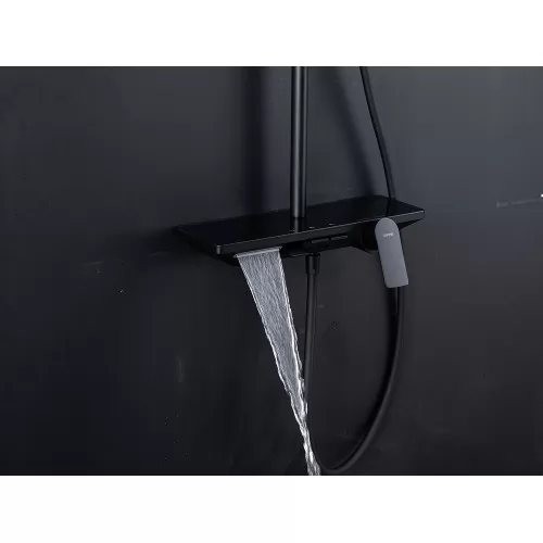Душевая система Gappo G2496-16 черный Душевая система Gappo G2496-16 черный