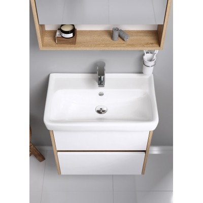 Шкаф с зеркалом для ванной Aqwella Сити 50 / SIT0405DB Шкаф с зеркалом для ванной Aqwella Сити 50 / SIT0405DB