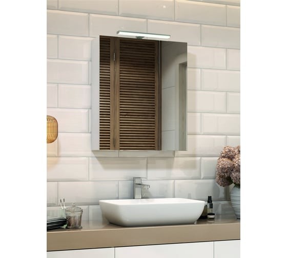 Шкаф с зеркалом для ванной Vigo Plaza 700 Шкаф с зеркалом для ванной Vigo Plaza 700