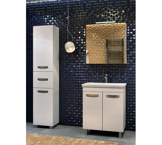 Шкаф с зеркалом для ванной Vigo Plaza 700 Шкаф с зеркалом для ванной Vigo Plaza 700