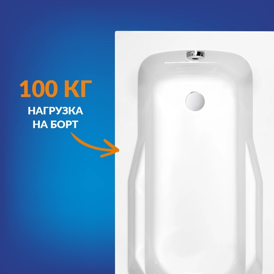 Ванна акриловая Cersanit Santana 140x70 (с ножками и экраном) Ванна акриловая Cersanit Santana 140x70 (с ножками и экраном)