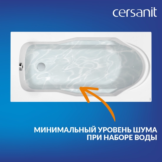 Ванна акриловая Cersanit Santana 140x70 (с ножками и экраном) Ванна акриловая Cersanit Santana 140x70 (с ножками и экраном)