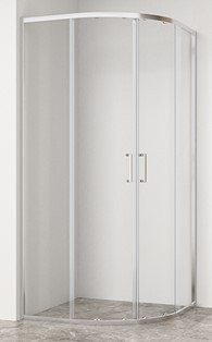 Душевой уголок GoodDoor LITE R-80-C-CH 80x80 прозрачное стекло / профиль хром Душевой уголок GoodDoor LITE R-80-C-CH 80x80 прозрачное стекло / профиль хром