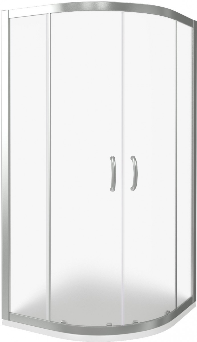 Душевой уголок GoodDoor INFINITY R-100-G-CH 100x100 Душевой уголок GoodDoor INFINITY R-100-G-CH 100x100