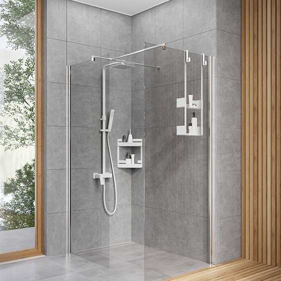 Душевая стенка Deante KERRIA PLUS WALK-IN KTS_038P 80x200 Душевая стенка Deante KERRIA PLUS WALK-IN KTS_038P 80x200