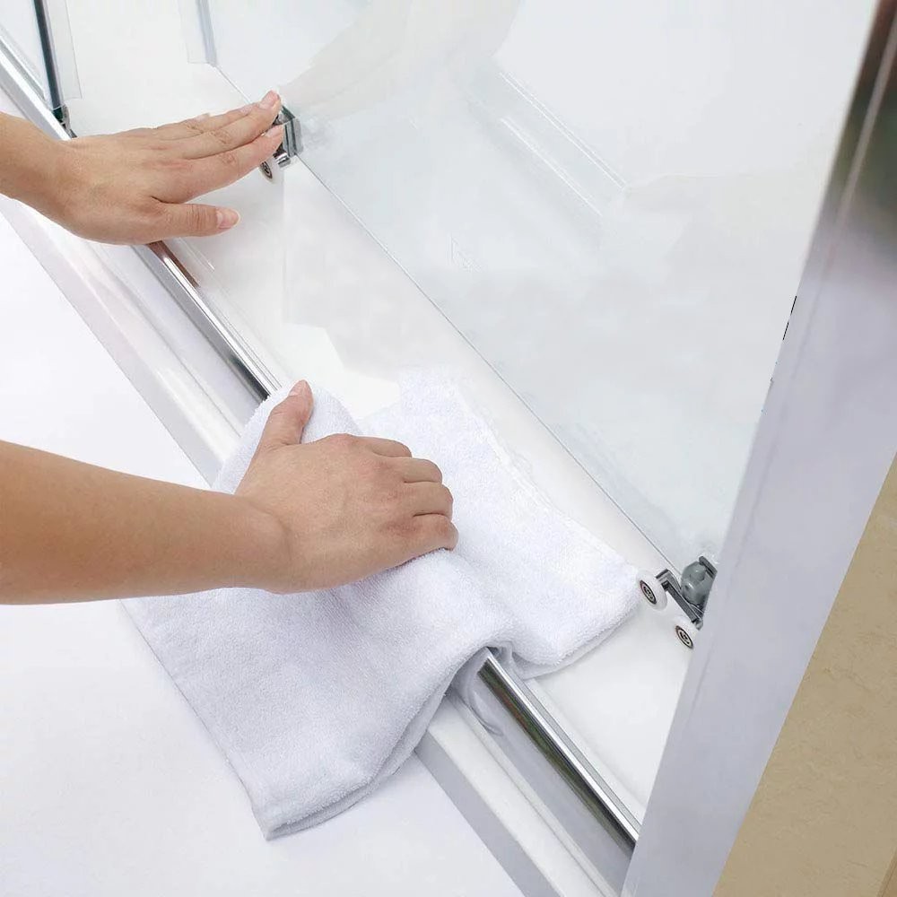 Душевая дверь Veconi Vianno VN-55 100x195 стекла pear / профиль хром Душевая дверь Veconi Vianno VN-55 100x195 стекла pear / профиль хром