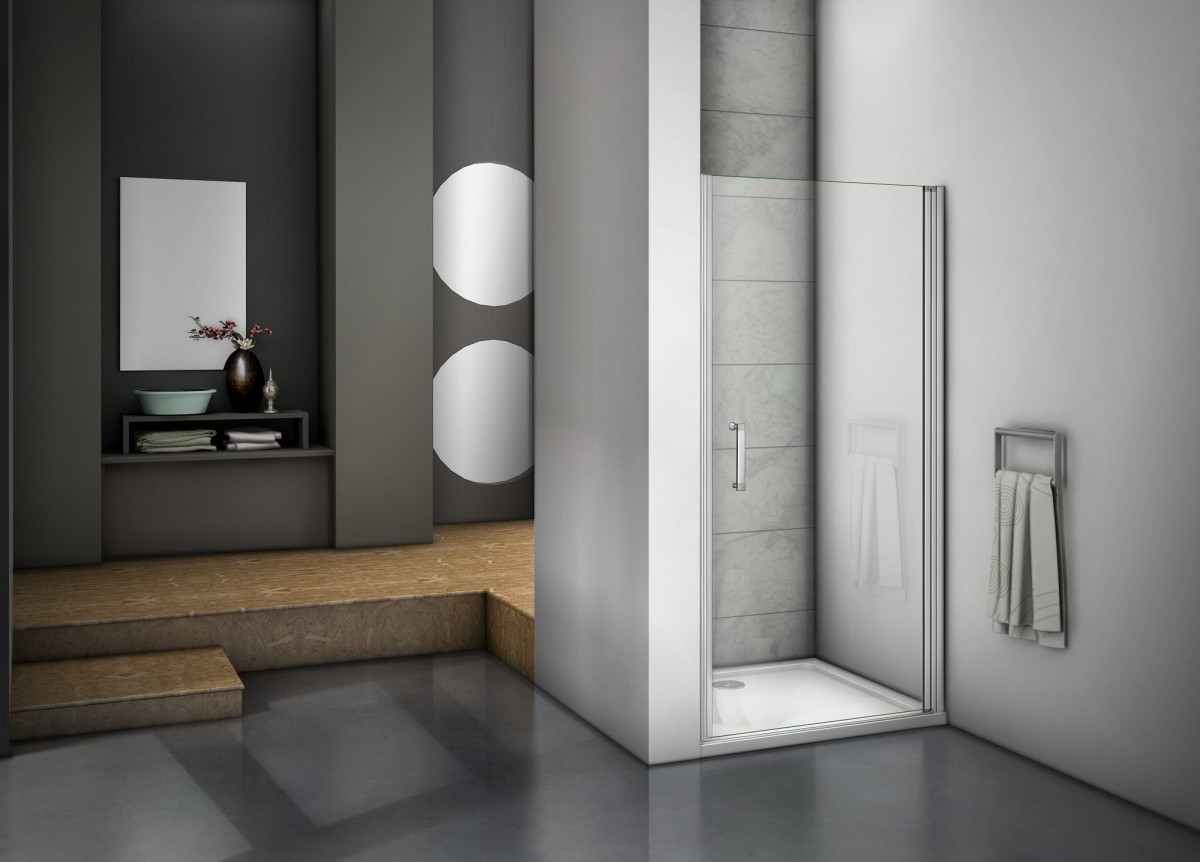 Душевая дверь GoodDoor MOKKA DR-80-C-WE 80x185 Душевая дверь GoodDoor MOKKA DR-80-C-WE 80x185