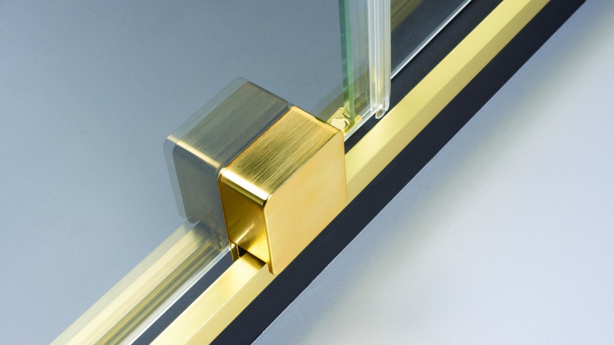 Душевая стенка Deante Prizma Walk-In KTJ_R34R 140x195 прозрачное стекло / профиль брашированное золото Душевая стенка Deante Prizma Walk-In KTJ_R34R 140x195 прозрачное стекло / профиль брашированное золото