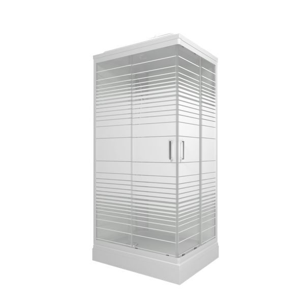 Душевая кабина Triton Квадро 100x80 А Полосы, ДН4 Душевая кабина Triton Квадро 100x80 А Полосы, ДН4