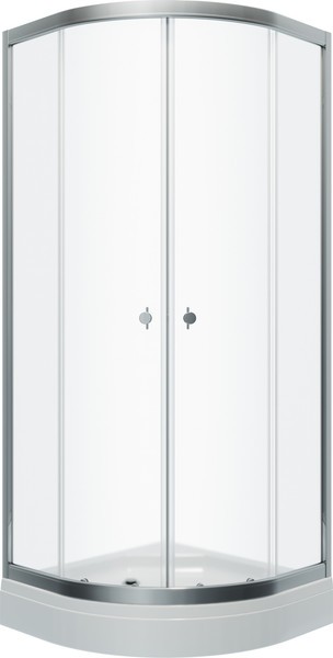 Душевой уголок Saniteco SNT-803 90х90 с поддоном (хром/прозрачное стекло) Душевой уголок Saniteco SNT-803 90х90 с поддоном (хром/прозрачное стекло)