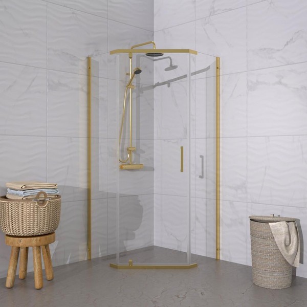 Душевой уголок Triton Дека Голд 100х100 (без поддона) Душевой уголок Triton Дека Голд 100х100 (без поддона)