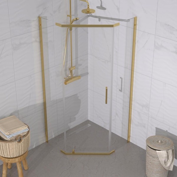 Душевой уголок Triton Дека Голд 100х100 (без поддона) Душевой уголок Triton Дека Голд 100х100 (без поддона)