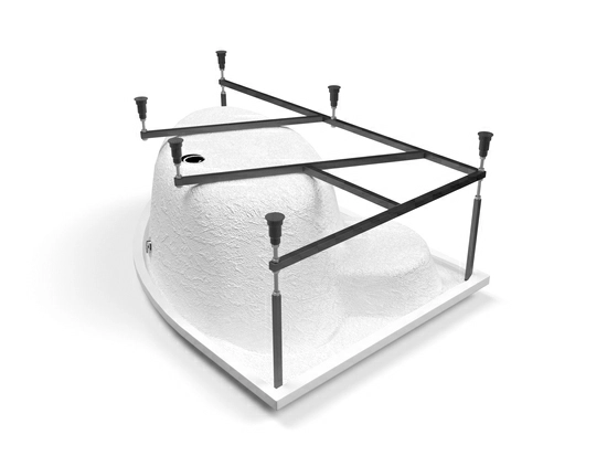 Ванна акриловая Cersanit Kaliope 170x110 L (с ножками и экраном) Ванна акриловая Cersanit Kaliope 170x110 L (с ножками и экраном)