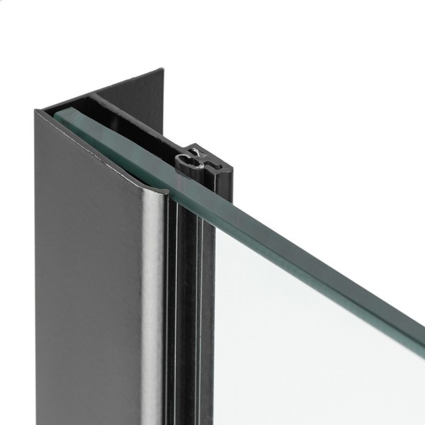 Душевая стенка Saniteco Walk-In SN-W8TB90 (90x200, прозрачное стекло, черный профиль) Душевая стенка Saniteco Walk-In SN-W8TB90 (90x200, прозрачное стекло, черный профиль)