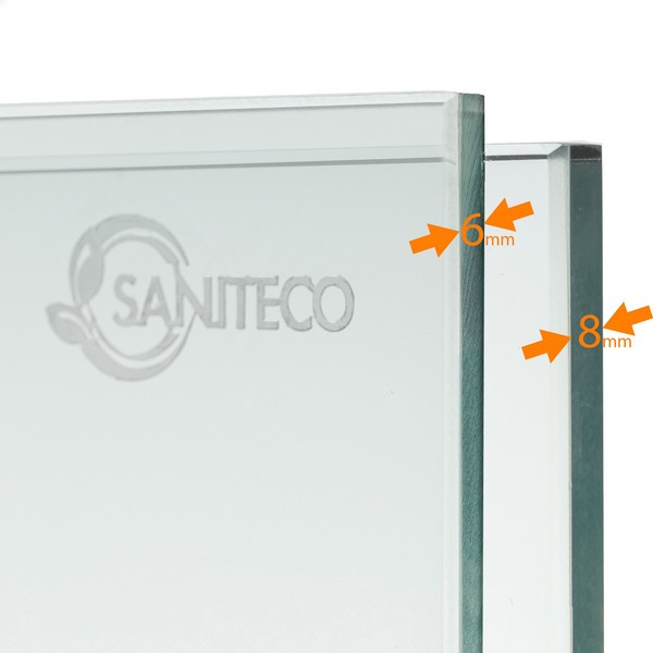 Душевая стенка Saniteco Walk-In SN-W8TB90 (90x200, прозрачное стекло, черный профиль) Душевая стенка Saniteco Walk-In SN-W8TB90 (90x200, прозрачное стекло, черный профиль)