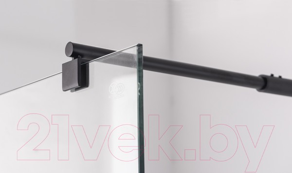 Душевая стенка Saniteco Walk-In SN-W8TB90 (90x200, прозрачное стекло, черный профиль) Душевая стенка Saniteco Walk-In SN-W8TB90 (90x200, прозрачное стекло, черный профиль)