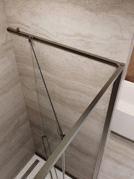 Душевая дверь Cezares LUX-B-FS-11-110-C-GM Душевая дверь Cezares LUX-B-FS-11-110-C-GM