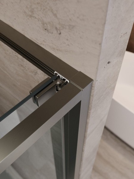 Душевая дверь Cezares LUX-B-FS-11-110-C-GM Душевая дверь Cezares LUX-B-FS-11-110-C-GM