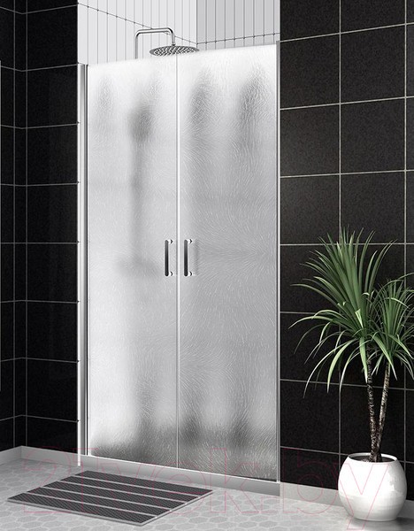 Душевая дверь BelBagno UNO-B-2-110-CH-Cr Душевая дверь BelBagno UNO-B-2-110-CH-Cr