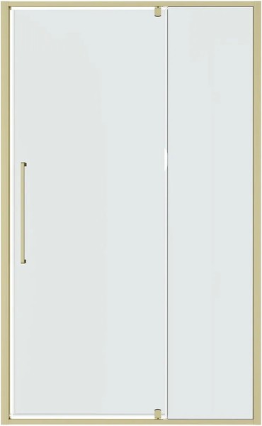 Душевая дверь Niagara Nova NG-45-11ASG 110х195 (золото сатин/прозрачное стекло) Душевая дверь Niagara Nova NG-45-11ASG 110х195 (золото сатин/прозрачное стекло)