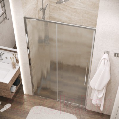 Душевая дверь Grossman Galaxy 110x195 / 100.K33.01.110.10.02 (хром/стекло шиншилла) Душевая дверь Grossman Galaxy 110x195 / 100.K33.01.110.10.02 (хром/стекло шиншилла)