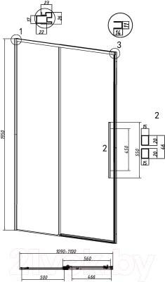 Душевая дверь Grossman Galaxy 110x195 / 100.K33.01.110.10.02 (хром/стекло шиншилла) Душевая дверь Grossman Galaxy 110x195 / 100.K33.01.110.10.02 (хром/стекло шиншилла)