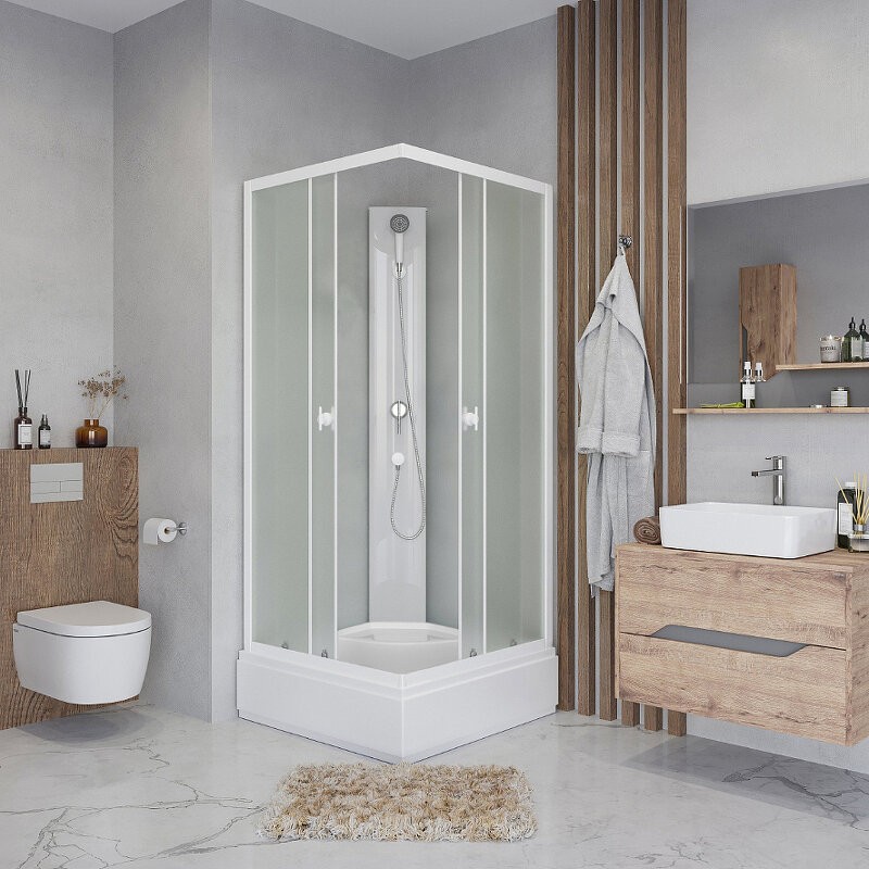 Душевая кабина Niagara Promo P100/26Q/MT/BK 100x100x195 Душевая кабина Niagara Promo P100/26Q/MT/BK 100x100x195