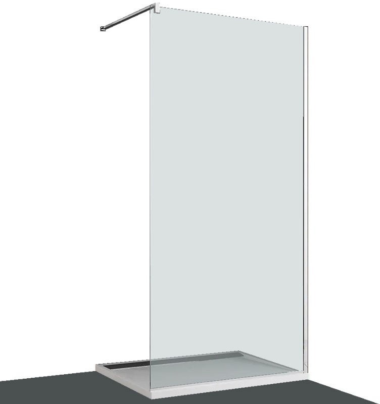 Душевая стенка MVL Walk In Line Ocean 800 MVL-O203-193-76 (хром/прозрачное стекло) Душевая стенка MVL Walk In Line Ocean 800 MVL-O203-193-76 (хром/прозрачное стекло)