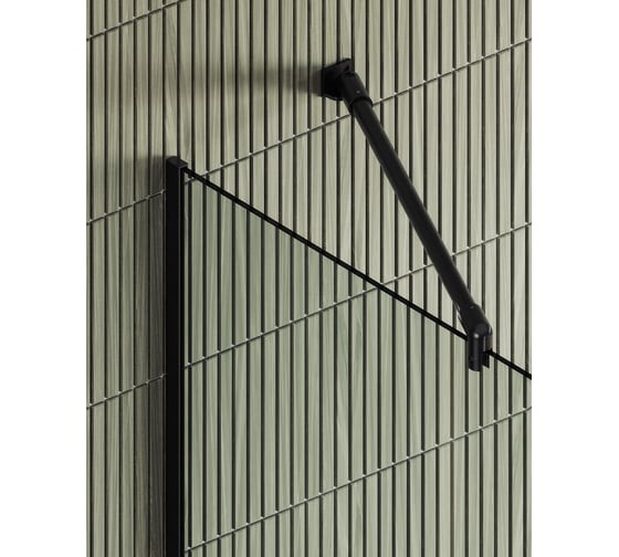 Душевая стенка MaybahGlass 195x89 / MGD-689-6у (прозрачное стекло/черный) Душевая стенка MaybahGlass 195x89 / MGD-689-6у (прозрачное стекло/черный)