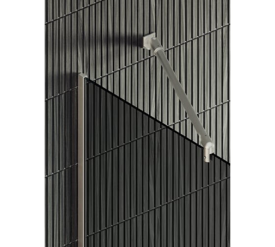 Душевая стенка MaybahGlass 195x89 / MGD-735-5у (графитовое стекло/хром матовый) Душевая стенка MaybahGlass 195x89 / MGD-735-5у (графитовое стекло/хром матовый)